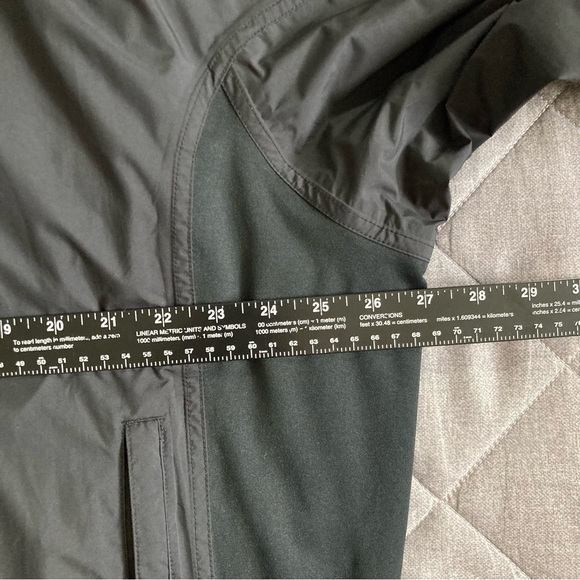 DryJoys by FootJoy Rain Wind Golf Jacket Mens XL Black Removable Long Sleeves - Picture 11 of 15